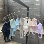 マスクや靴下など小物を干すのにぴったり！ピンチ付き洗濯ハンガーを試してみた